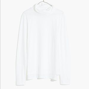 madewell whisper cotton turtleneck
